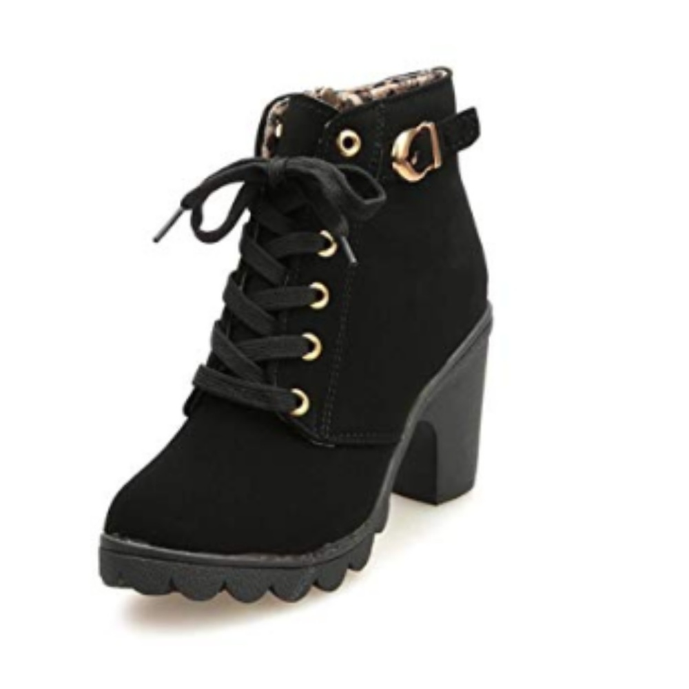 NWT Womens Ankle "Martin" Zipper Buckle Booties - Picture 7 of 7
